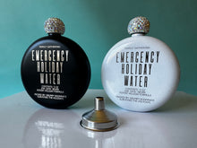 Load image into Gallery viewer, GR Surviving the Holidays Stainless Steel Rhinestone 5 oz Liquor Flask