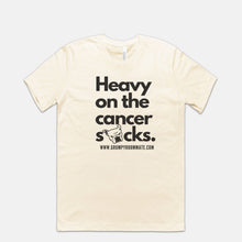 Load image into Gallery viewer, GR Heavy on the Cancer Sucks Tee