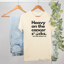 Load image into Gallery viewer, GR Heavy on the Cancer Sucks Tee
