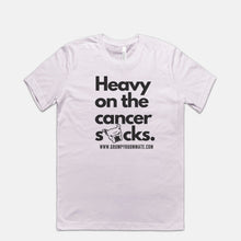 Load image into Gallery viewer, GR Heavy on the Cancer Sucks Tee
